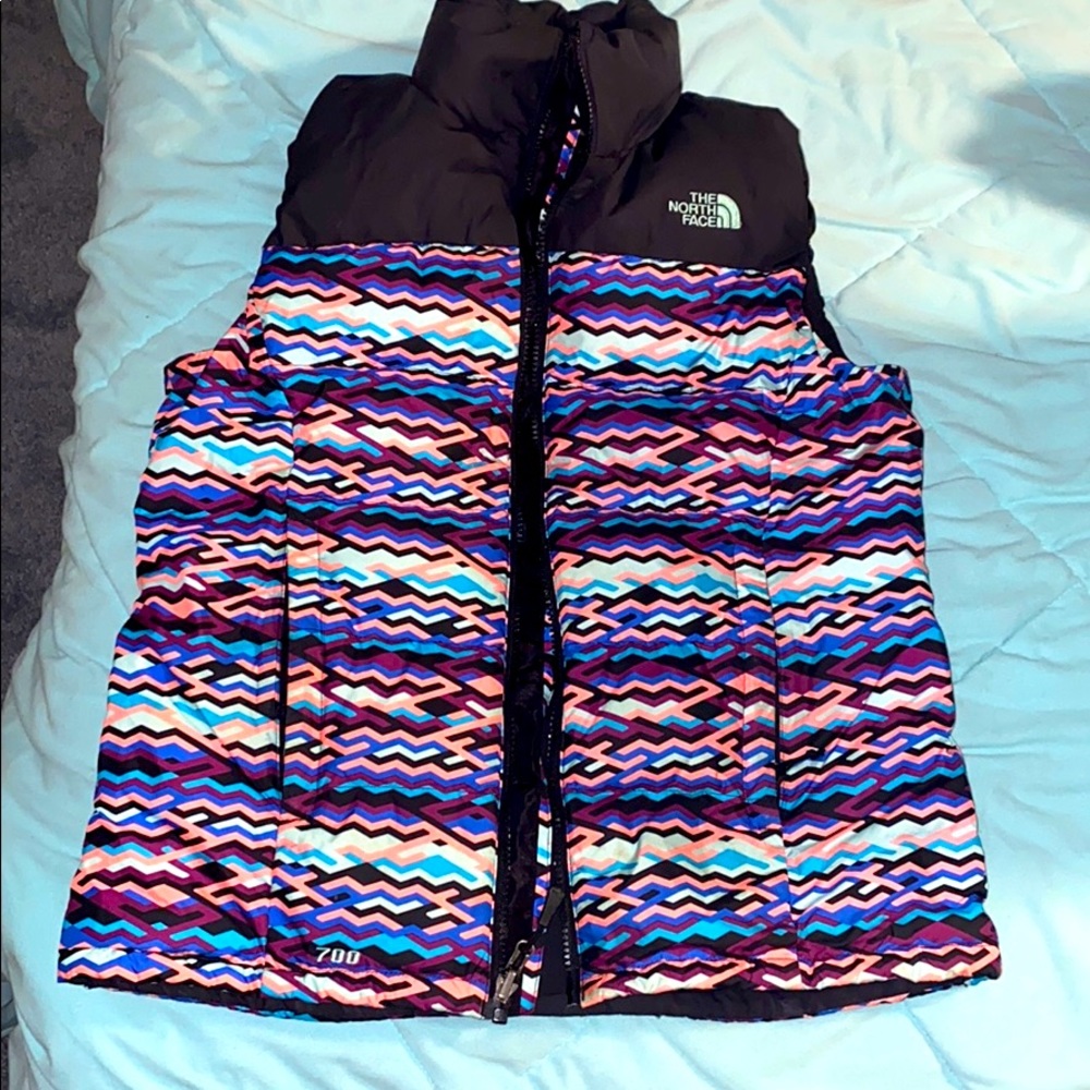 Northface Vest Retro color